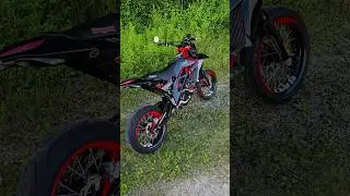 Custom Aprilia SXV 550 | Beautiful V2 Supermoto #sxv #supermoto #shortsfeed #shorts