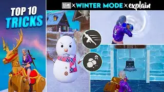 2.9 Update Tips and Tricks (PUBG Mobile/BGMI) Reindeer Location + Guide/Tutorial (Frozen Kingdom)