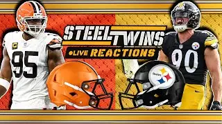Steelers vs Browns Week 6 LIVE REACTIONS & WATCH PARTY #Steelers #Browns #nflfootball #NFLSunday