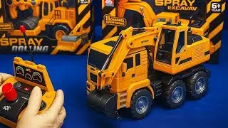 🚜 Amazing Excavator ! WOW |Realistic Construction Toy Machine |