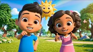 Hello, Hello Sunshine ☀️ | Fun Learning Song for Kids | Toddlers Rhymes