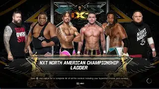 WWE 2K22 Kevin Owens Vs Ricochet Vs Keith Lee Vs Wes Lee Vs Samoa Joe Vs A Kid 🧒 Ladder Match