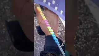 Extra long 3D Spiral Curly Nail - haha it&rsquo;s flexible