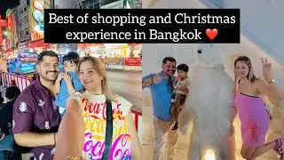 First Time Bangkok with a Toddler 😱 | Shopping Madness & Christmas Magic 🎄