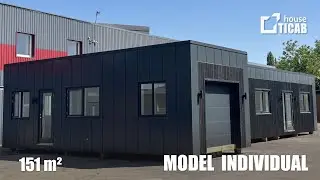 To Iceland is heading a 151 m&sup2;, from the manufacturer TM TICAB HOUSE