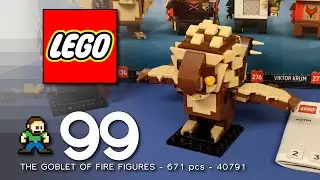 LEGO Products - Hungarian Horntail Goblet of Fire (Harry Potter) - Part 99 (UNBOXING & ASSEMBLY)