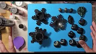 46. Trying out Black Polyurethane Resin I found in the USA