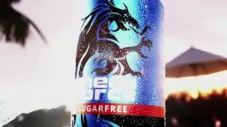 3D Motion design \ energy drink \ GCProduction
