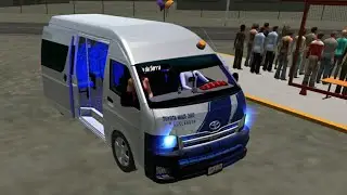 Toyota Hiace 2012 Minbus Proton Bus Urbano | Gameplay arkatgames