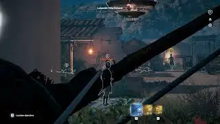 Assassin's Creed: Origins - Lakeside Villa Outpost Complete: Kill Captain & Loot Treasure Gameplay