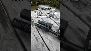 I Got a SCOPECAM!!! | Distance Testing 10-45M | RunCam Scopecam 2 4K 40mm #airsoft #scopecam