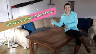 UNE TABLE BASSE PAS CH&Egrave;RE ET PRATIQUE ! 🏠😉