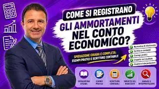 Ammortamenti Conto Economico: come si fanno?