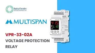 Multispan VPR-33-02A Voltage Protection Relay | Over/Under Voltage Control