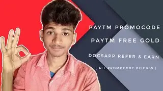 Paytm Letest Promocode || MONTHLY10 & 20 Discuss || DocsApp Refer & Earn || Paytm Free Gold FREE10