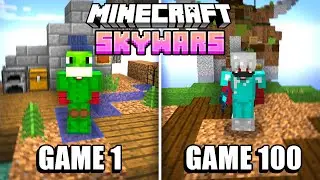 I Played 100 Games of Hypixel Skywars.. Here's What Happened