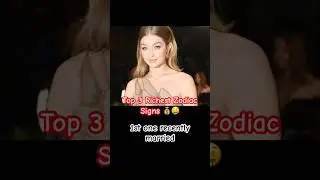 Top 3 Richest ZODIAC SIGNS 💰| #zodiac #shorts