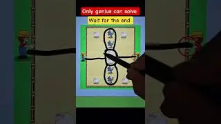 The line helps the farmer separate the wolves from the sheep.#shortvideos #gamingvideos #games
