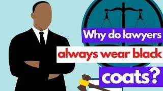 Why do lawyers always wear black coats | KNOW SOME FACTS