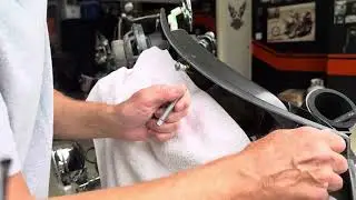 Harley Davidson Windshield Repair - Replacing the Inserts - Batwing Bolt Repair