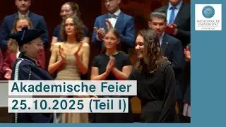 Akademische Feier an der Med Uni Innsbruck, 25. Oktober 2025