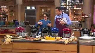 CooksEssentials 6 qt. Digital Stainless Steel Pressure Cooker with David Venable
