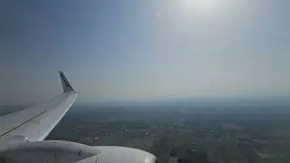 Ryanair 737-800/Landing in Budapest Airport