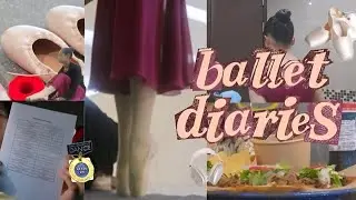 BALLET DIARIES EP. 4  🦢🕯️ | Rehearsals for The Little Mermaid 🩰 | GRWM, pointe shoe fitting, DXB