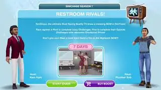 🧻🚽🚿RESTROOM RIVALS 🚿🚽🧻 . SimChase Season 7 ( Episode 1) .The Sims FreePlay
