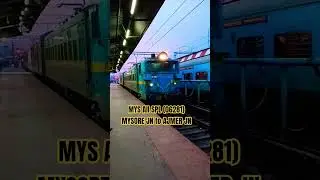 MYS AII SPL (06281)MYSORE JN to AJMER JN #shorts
