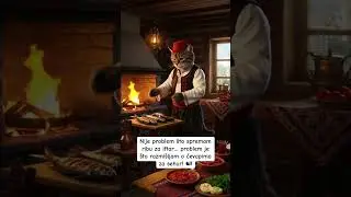Bosanski feslija sprema ribu za iftar