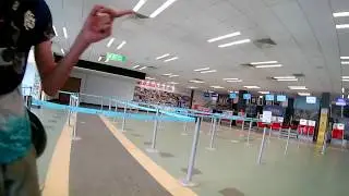 Cardiff Int&rsquo;l Airport check-in vlog