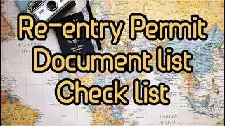 Reentry permit Documents list