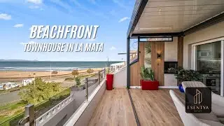 Beachfront Townhouse in Playa La Mata | Direct Beach Access | Esentya Estate
