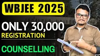 Lowest Number of WBJEE Counselling Registrations 2025 | New result update #wbjee2025