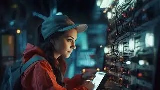 2058: Emily the Electrician and her AI Toolbox