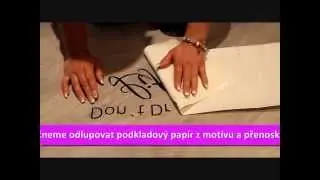 Wallvinil - návod jak nalepit samolepky na zeď
