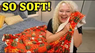 Christmas Flannel Fleece Sherpa Throw Blanket - Full Review