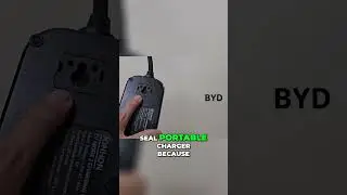 Подвешиваю портативные домашние зарядные устройства BYD Seal EV