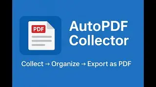 Students Must Have This Chrome Extension! | AutoPDF Collector (AI Notes + Themes)