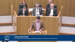 STEVEN WINK: Rhein Niedrigwasser gef&auml;hrdet Wirtschaftsstandort