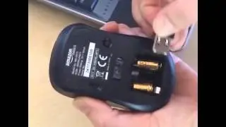 AmazonBasics Wireless Mouse with Nano Receiver