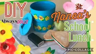 DIY - American Girl - Nanea's School Lunch Set