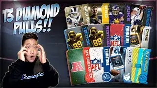 13 *DIAMOND* PLAYER PULLS!! MADDEN OVERDRIVE 85 VARIETY PACK OPENING!! FLASHBACK, PRIMETIME & MORE!!