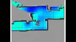 Indoor localization using 2D magnetic field map