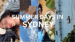 summer days in sydney 🐚 | swims, fave reads, journalling & more