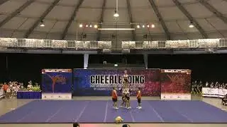 133  Group Stunt Open All Girl Elite #1 Alpha B Chin