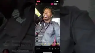 LiL Baby vibing to LIL Kee Hear me out in a 2020 corvette