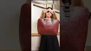 Red Leather bag