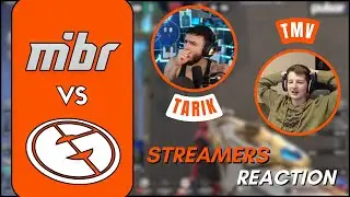Evil Geniuses vs MIBR - BEST MOMENTS | Streamers Reaction